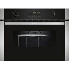 Neff C1AMG84N0B S/Steel Built-In Microwave Combination Oven (Series N50)