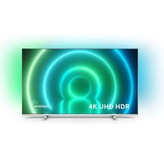 Philips 43PUS7956 Silver 43' Smart 4K Led TV With Ambilight
