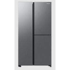 Samsung RH69B8931S9/EU Silver American Style Fridge Freezer • Plumbed Ice + Water Beverage Centre