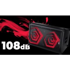 Sharp CP-LS200 Black Wireless Portable Speaker , 200W RMS