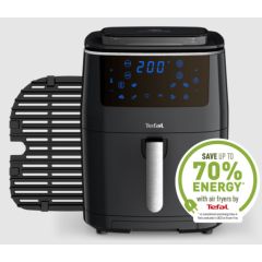 Tefal FW201827 Tefal EasyFry 3in1 Digital Air Fryer Grill + Steamer 6.2L - Black