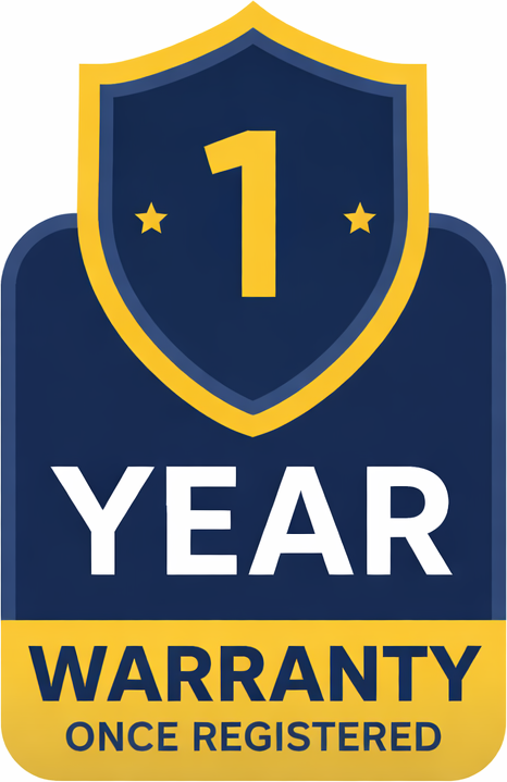 1 Year Warranty