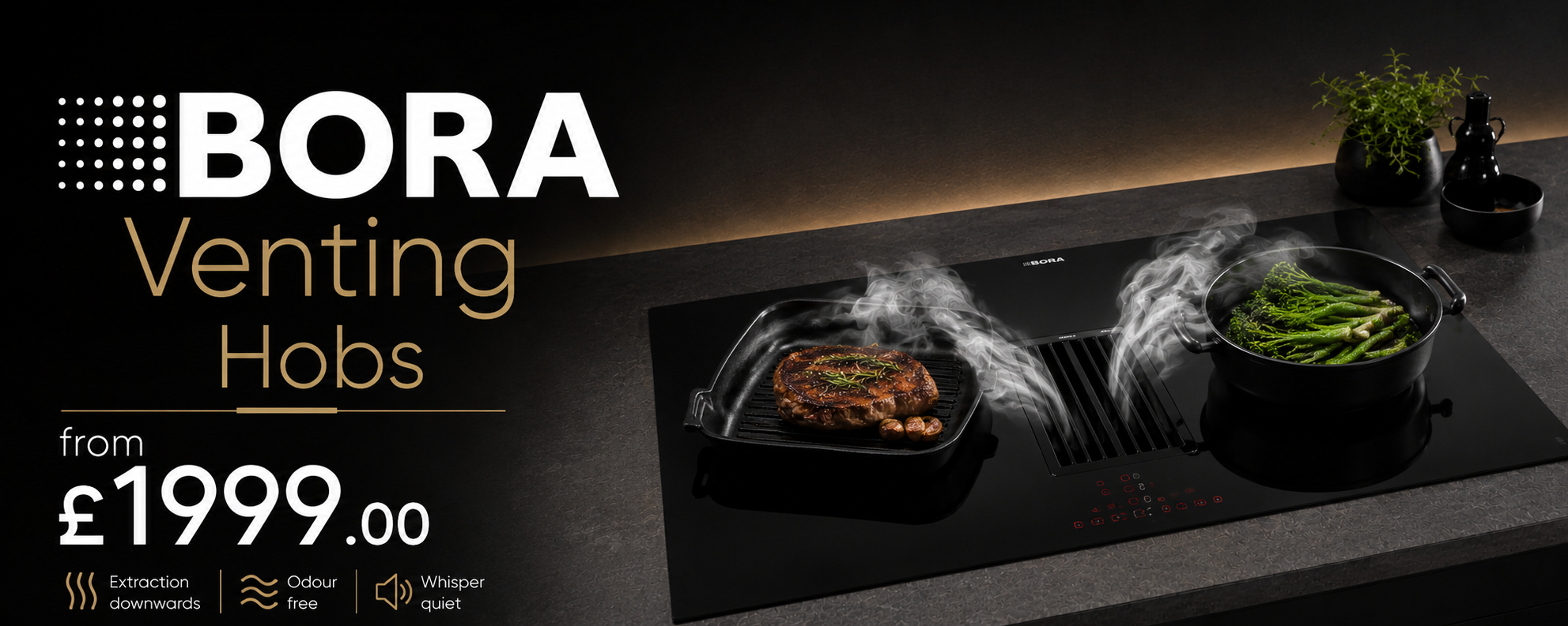 Bora Venting Hobs From £1999.00