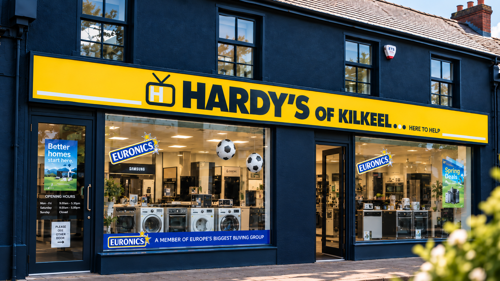 Hardy's of Kilkeel shopfront