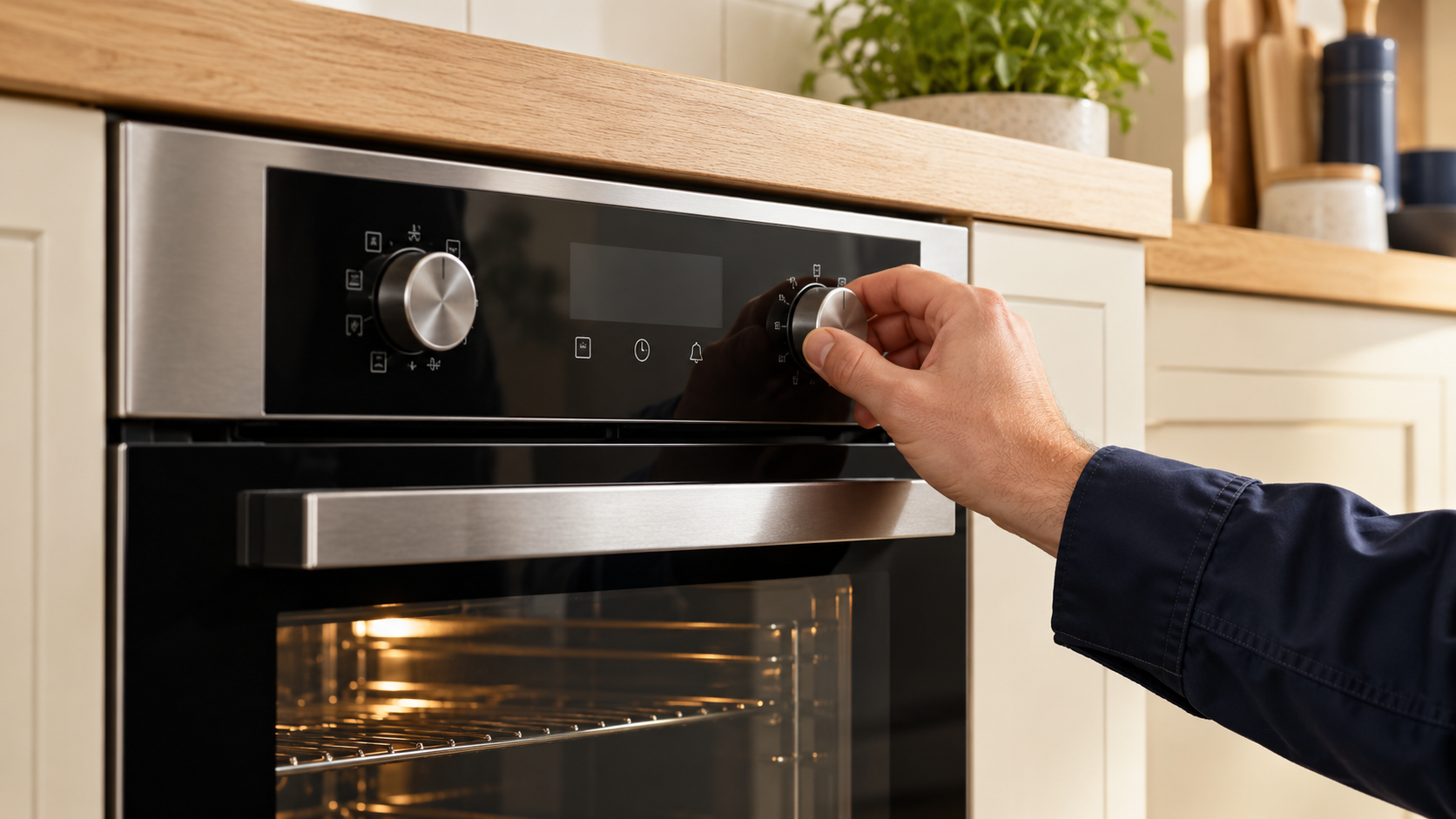 Fitted ovens and home appliances