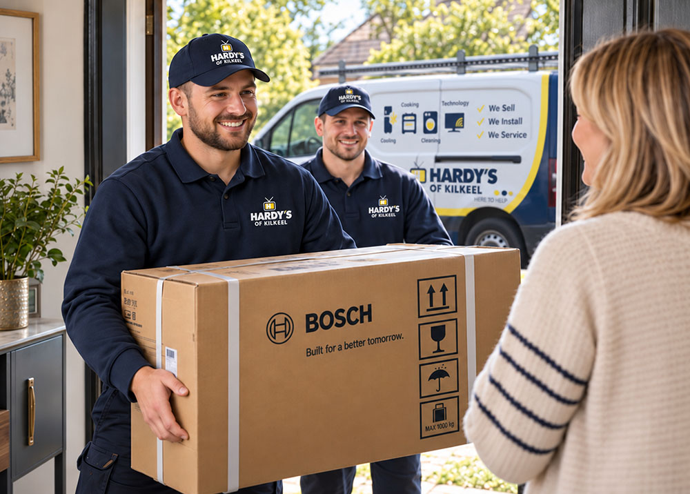 Hardy's delivery team